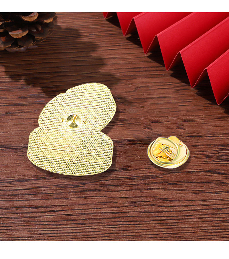 Unisex Gender Cute Modern Style Pin Letter Pill Alloy Enamel Unisex Brooches