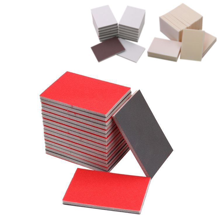 厂家批发茶色海绵砂纸手机外壳塑料电子大理石打磨抛光圆盘海绵砂