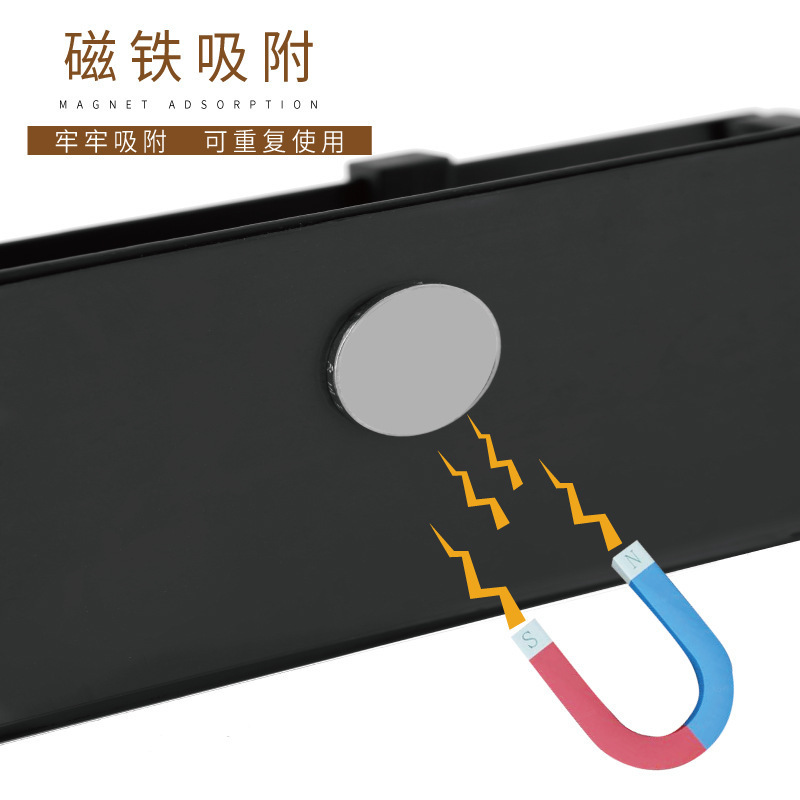 家庭用キッチン冷蔵庫洗濯機特殊磁気ラック多機能収納ラックスパイスラック浴室壁掛け収納|undefined