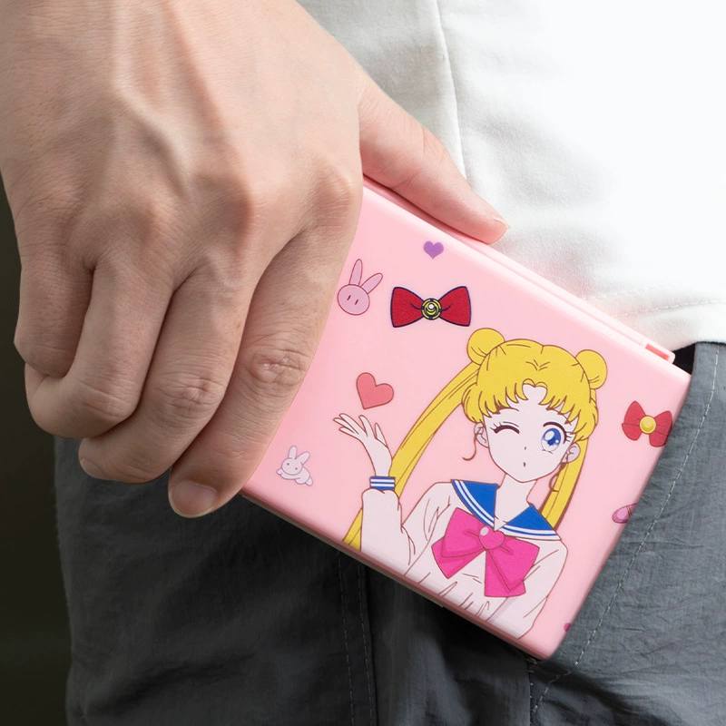 Коробка для картриджей Switch, сумка для хранения игровых карт NS, силиконовый кейс для кассет, дизайн "Animal Crossing", розовый, с изображением девушки