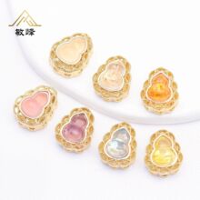 14k����ɫ�Ƕ���J���ˮ�����׸����ִ������ diy �Ʒ���