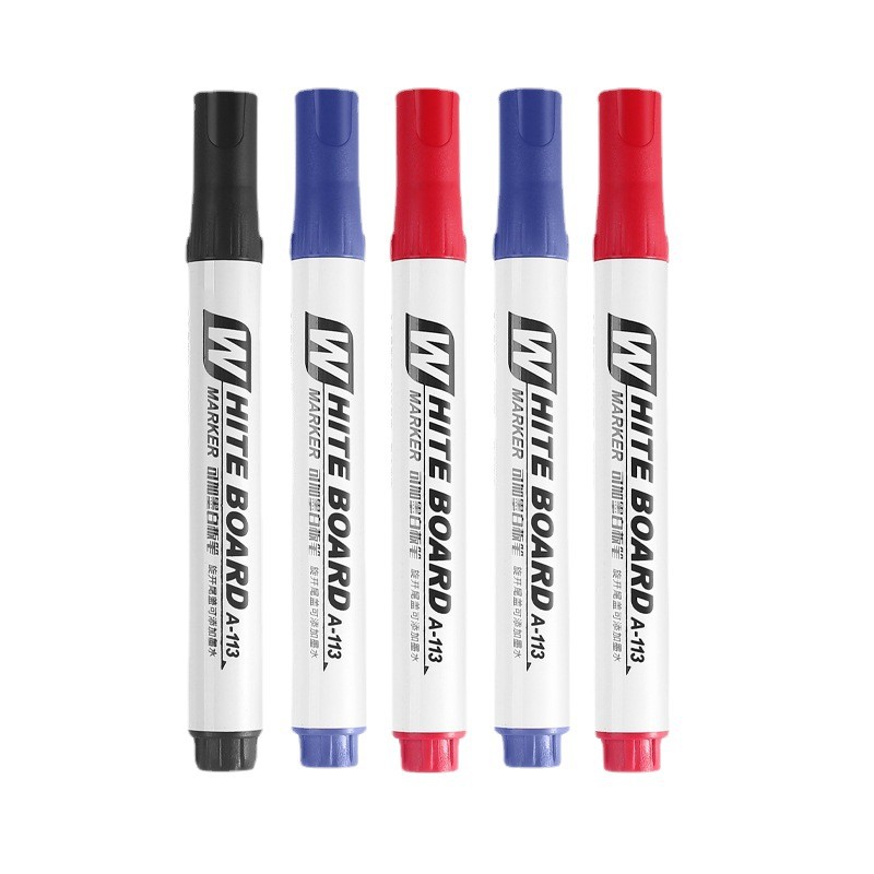 Bolígrafo de pizarra pluma de escritura del profesor pluma de pizarra borrable bolígrafo de marcador borrable rojo azul negro adición de tinta pluma de tablero de dibujo a base de agua