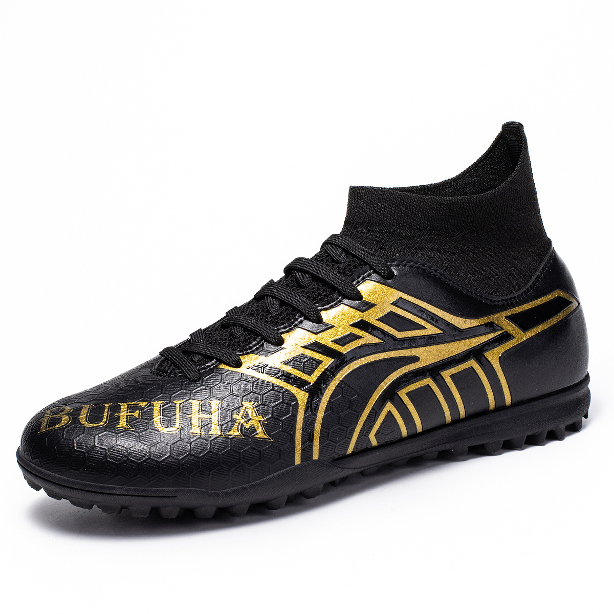 2025 nuevos zapatos de entrenamiento de césped transfronterizos nuevos clavos largos y cortos FGTF hombres transpirables juveniles anti-deslizantes