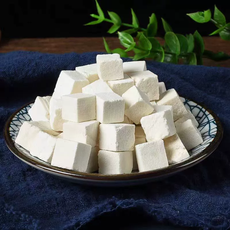 Пуориа cocos оптом новые товары Юннань белые пуориа cocos кубики замаченные в воде без серы чистые белые пуориа cocos производители прямых волос