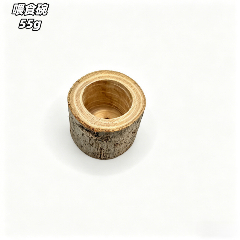 Juguetes y Escondite para Hámster de Madera Artesanal para Nido