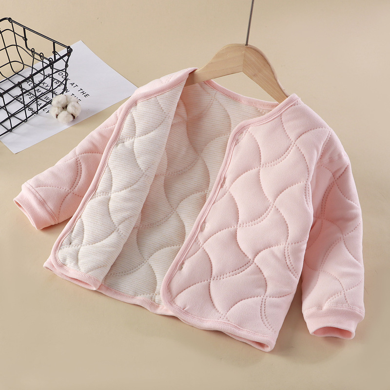 儿童外套三层保暖加厚棉服校服神器女童棉衣男童保暖中大童保暖|undefined