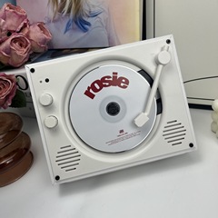 スポットポータブルcd機無線bluetoothオーディオレトロディスク一体型プレーヤー誕生日プレゼントクロスボーダー