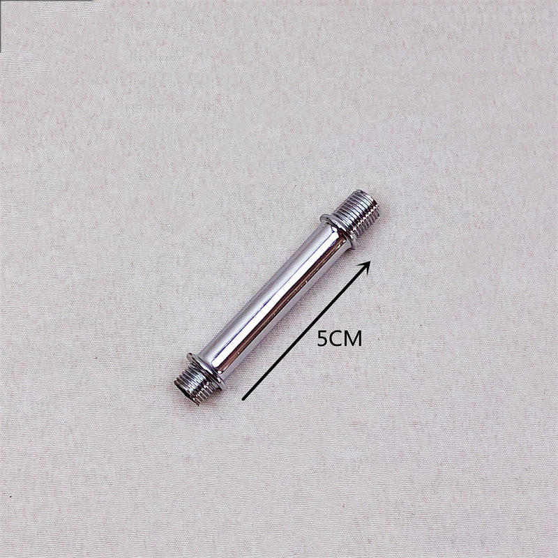 Plata 5cm lámpara de escritorio cabeza accesorios de tubería