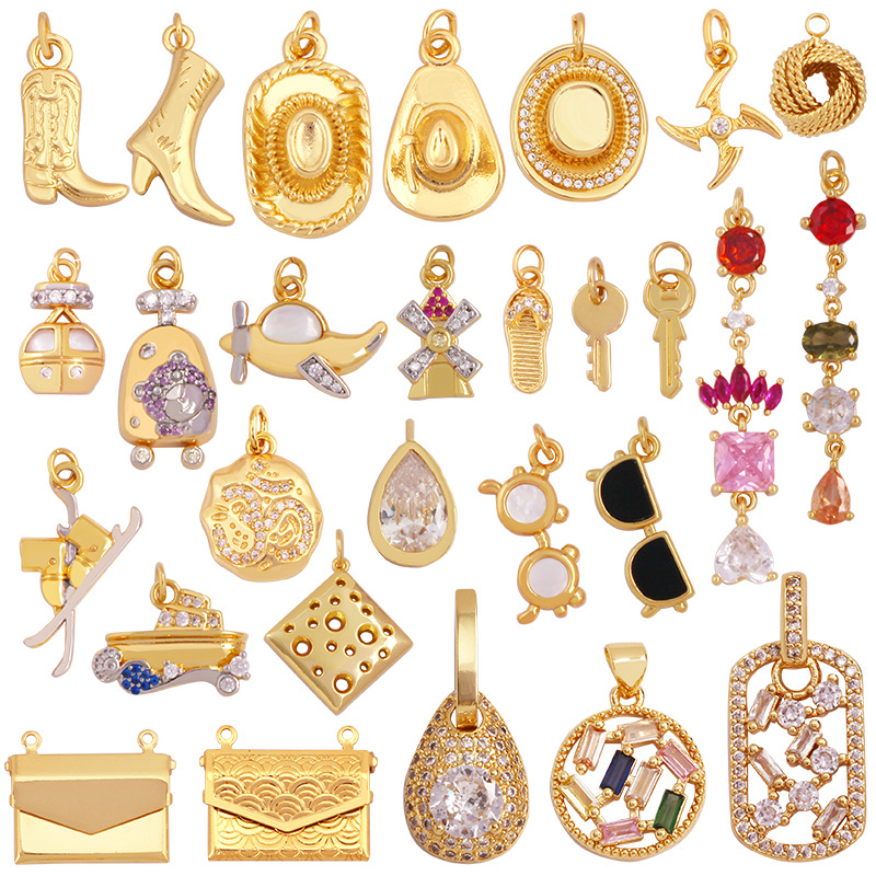 1g Weight Pendant Jewelry Making Type 10 * 15mm Jewelry Making Size DIY Jewelry Accessories Classification 1 Piece Quantity Copper Material Geometric, Windmill Pattern All Seasons Season Polished Finish Plating Design Sweet, Classic Style Style 1 Piece 10 * 15mm Copper Geometric Windmill Polished Pendant DIY Jewelry Accessories 无