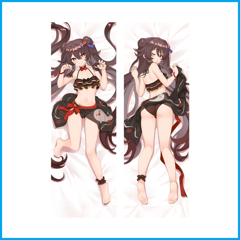 Juguete de peluche de tamaño real de Genshin Impact Hu Tao