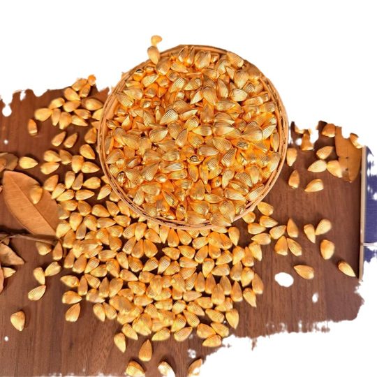 Senshe Artificial Mini Gold Ingot Sand Gold Solid Small Ingot Gold Melon Seed Wishful Abacus Solid Gold Bar Rice