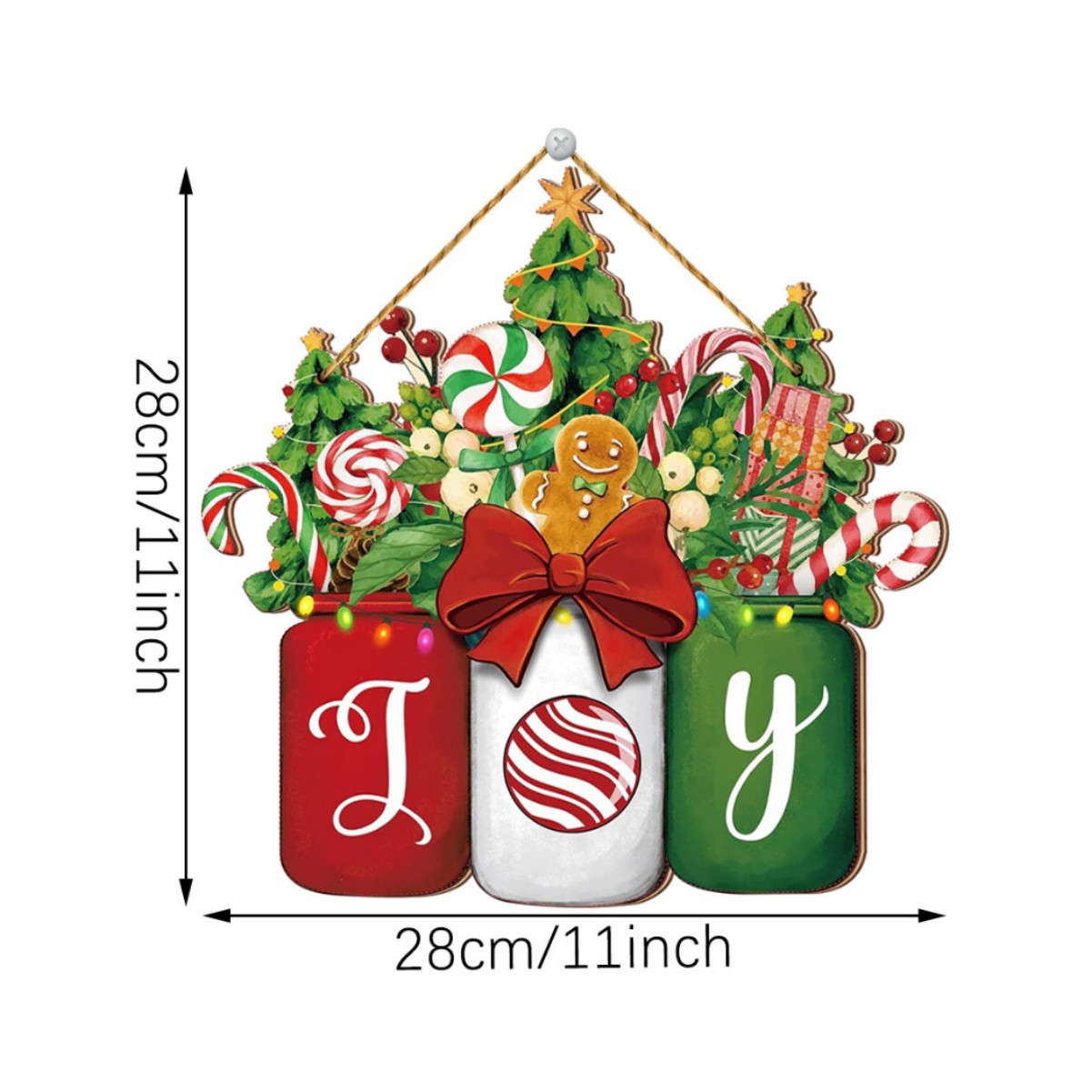 Transfronterizo temu explosión decoración del hogar invierno elementos de Navidad logotipo de madera de Navidad decoración creativa