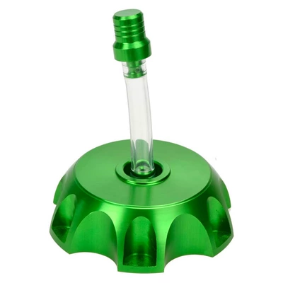 Tank cap with Vent Valve+Breather Hose - green