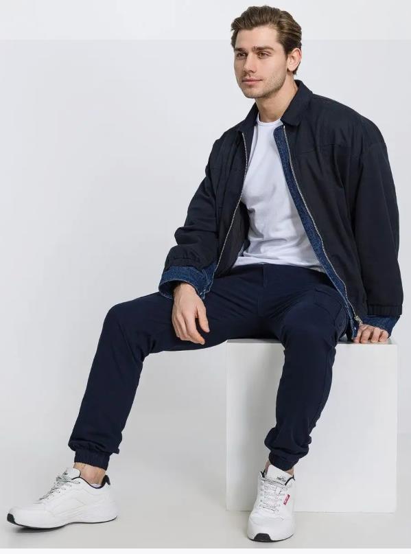 ​​Men’s Russian-Style Jogger Pants – Slim Fit Sportswear Elastic Cuffs, Comfortable Polyester Casual Long Pants For Active Lifestyles​​_viptrois.com