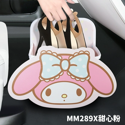 Cute Decorations Car Seat Back | Sürətlər qutusu və əl tormozu başlıqları - mm289x-car-shoe-box1-is-very-convenient-for-storing-shoes-sundries