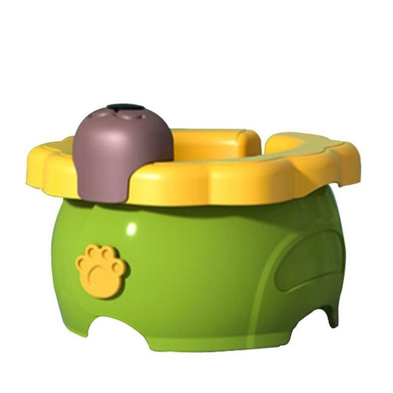 Pequeño león bebé orinal plegable orinal bebé viaje inodoro inodoro portátil coche pequeño