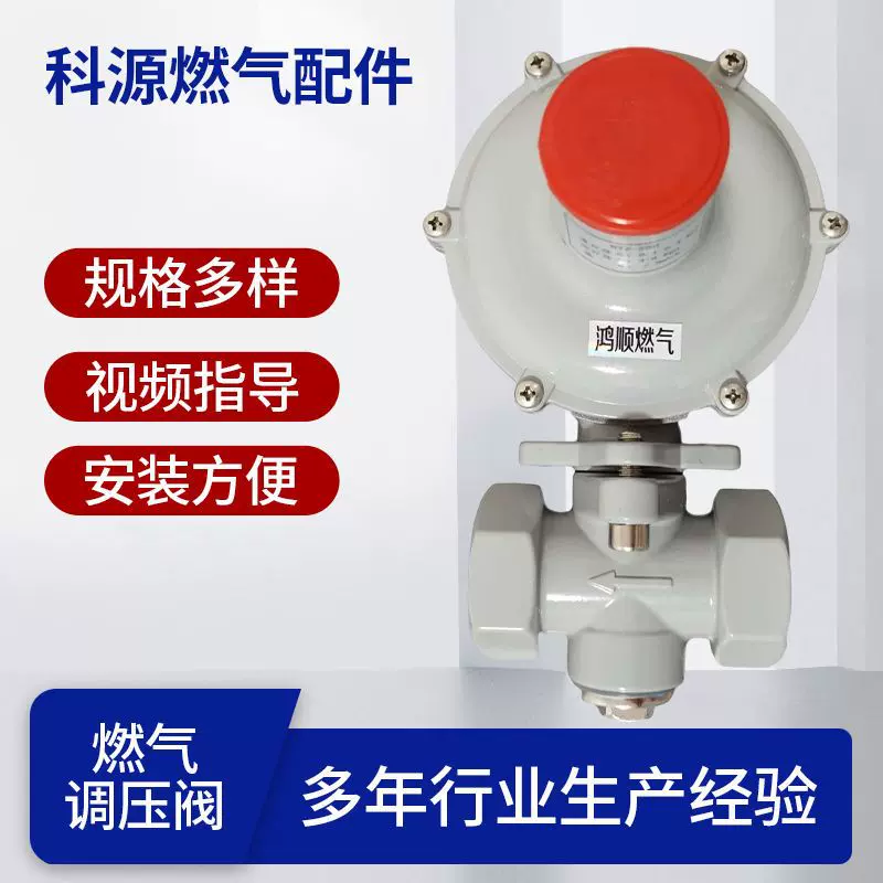 天然气燃气稳压减压阀调压器燃烧机锅炉调压阀沼气煤气工业专用