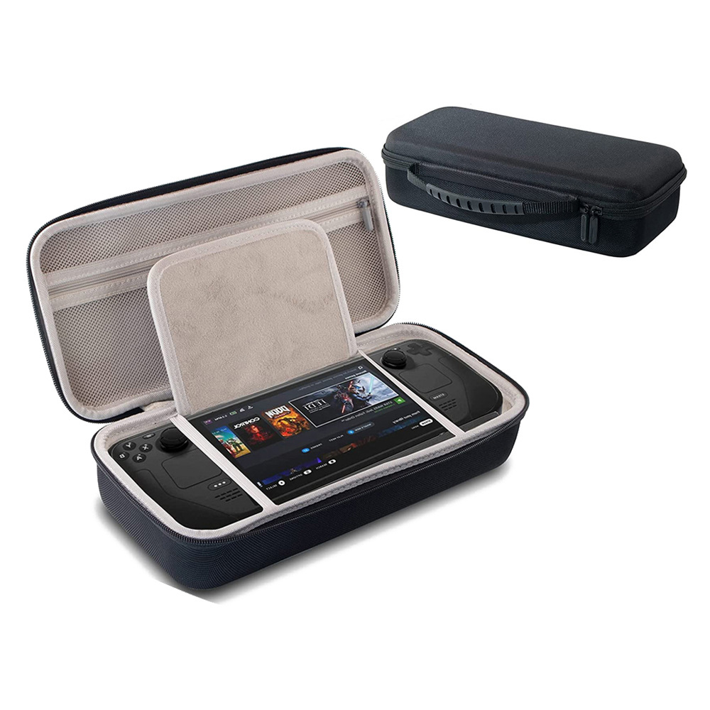 适用于Steam Deck 掌机收纳包 EVA压模PU拉链包加工 新款游戏机盒