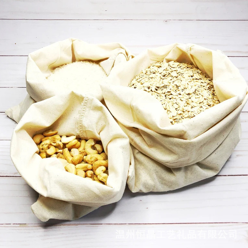 Cotton Tulle Bulk Bag-3 Packs Reusable C Eco-Friendly Production Bag Sustainable