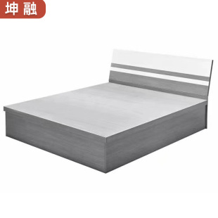 1.8 m Single Bed Modern Small Apartment Home Master Bedroom Bed Rental Room Bed Hotel Hotel Standard Room Double Bed