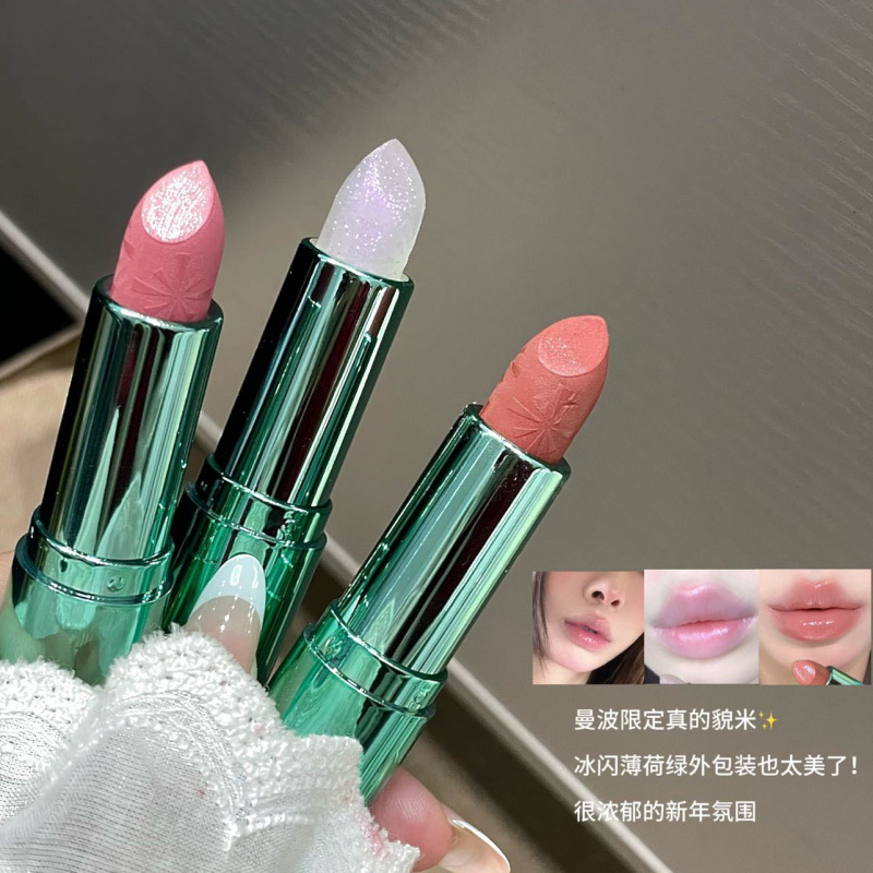 HERORANGE vigor pulsante espejo lápiz labial humectante agua brillante espejo labial blanco lápiz labial