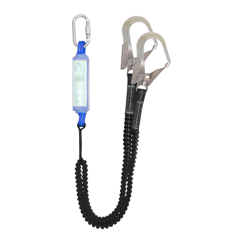 Double rope high elastic hook (blue buffer bag)