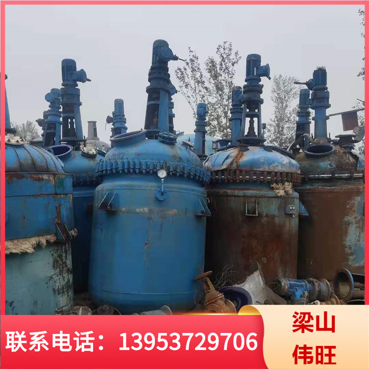 二手搪瓷反应釜 原漆原瓷 5000L3000L2000L1000L500L 工搪现货