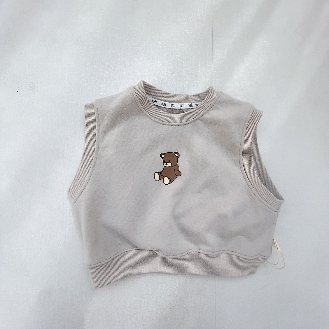 Chaleco de bebé primavera y otoño ropa de estilo coreano para niños Chaleco de rayas de primavera para bebés Chaleco de ropa exterior para niños