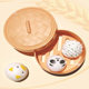 Simulation hamburger bread ice cream children play house toys Chinese and Western food kitchen tableware cutting puzzle suit