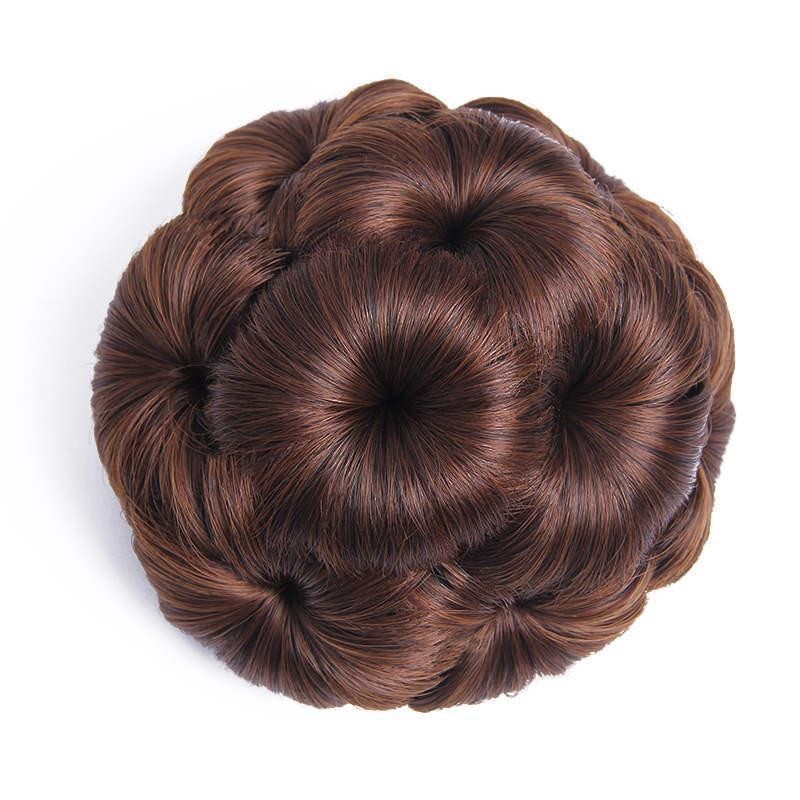 Fábrica al por mayor diamante nueve flor moño pelo clip peluca flor brote nupcial accesorios para el cabello updo pelo moño pelo bolsa en stock