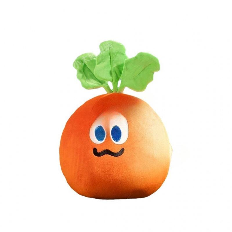 Lifelike small carrot pendant