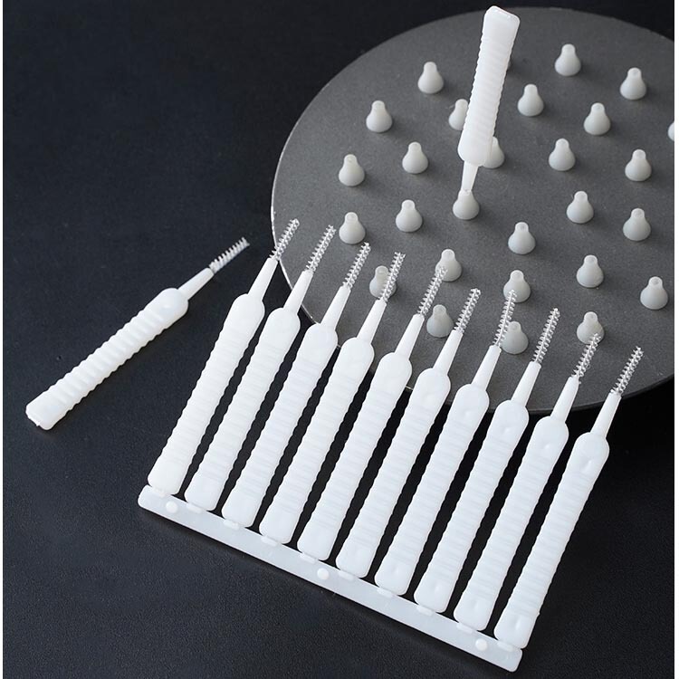 Shower Hole Cleaning Brush Gap Brush Bathroom Shower Head Shower Cleaning Brush Outlet Hole Anti-clogging Mini Brush
