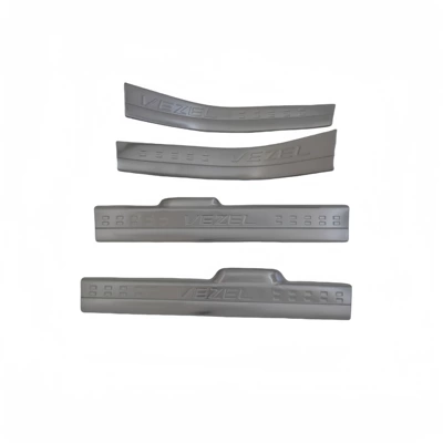 Other Automotive Exterior Supplies, shade fuel tank cover front - brushed-silver-inner-threshold-strip