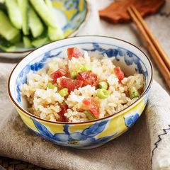 日本進口 富貴黃彩牡丹碗盤系列 釉下彩波浪邊深盤 米飯碗大湯碗