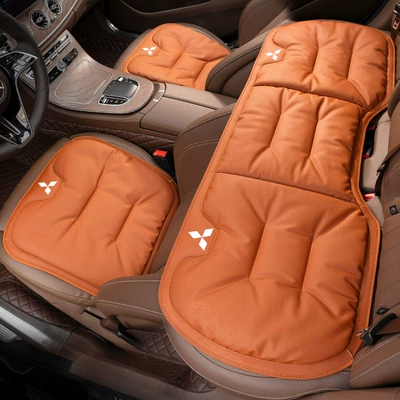 Mitsubishi Seat Cushion Lumbar Support – Waist support - type-c-front-and-rear-seat-cushions-three-piece-set-emma-orange-mitsubishi