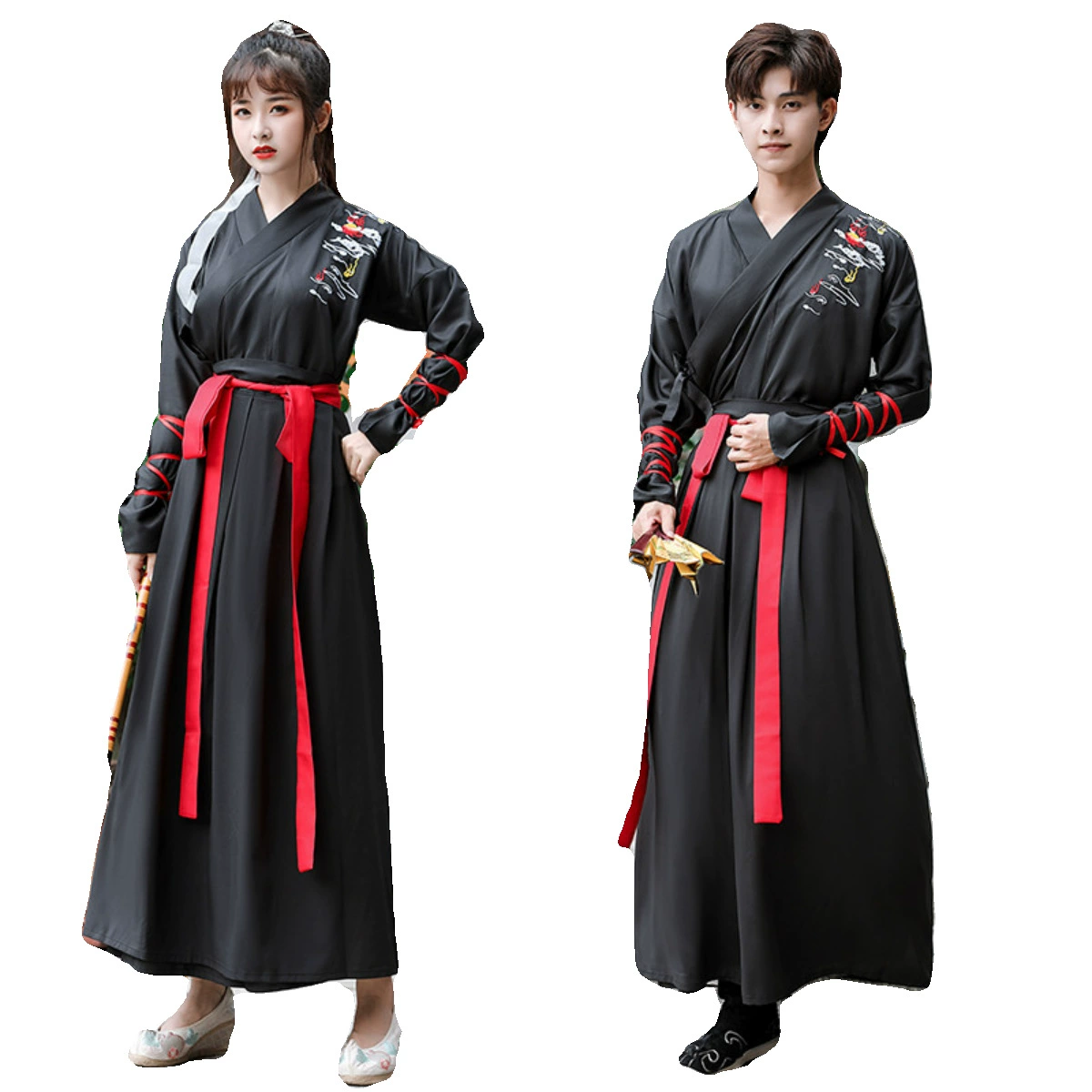Genuine Hanfu for students, plus size, Chinese style