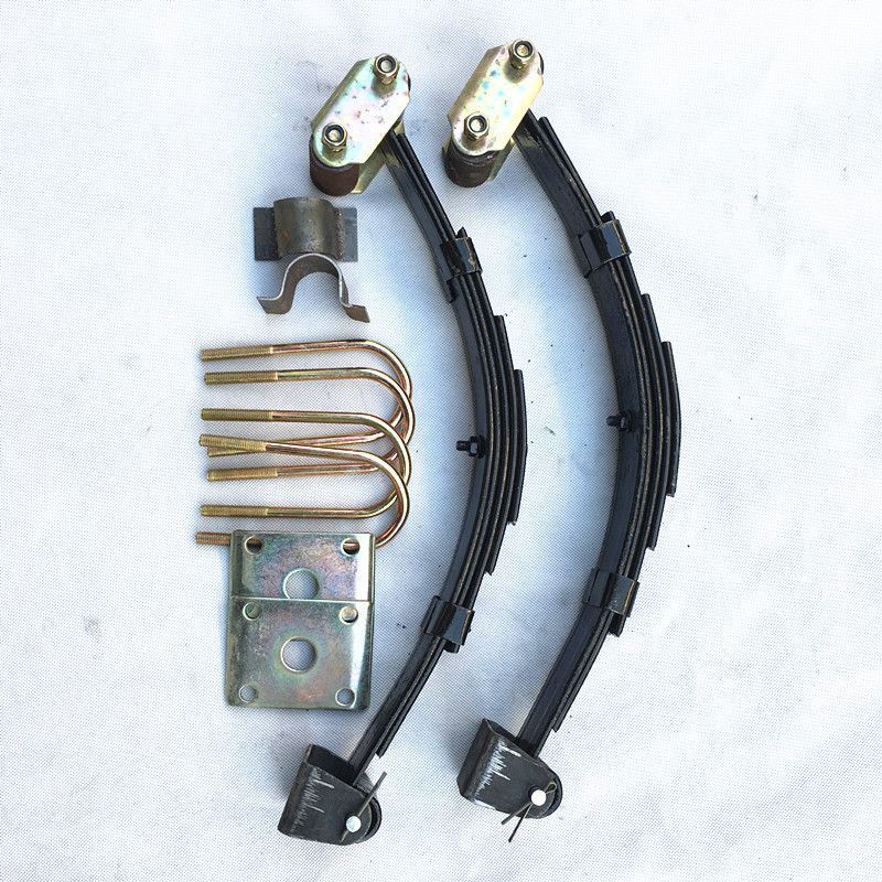 电动三轮车钢板弓子板加厚后桥钢板电动三轮车后桥钢板板簧弹簧板