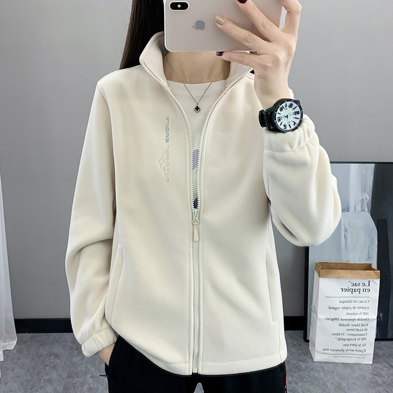 Outdoor Fleece Coat Women's Top Warm Windproof Rustic Coat Women's Mountaineering and Hiking Leisure Sports Coat Women's Autumn Outdoor Fleece Coat Women's Top Warm Windproof Rustic Coat Women's Mountaineering and Hiking Leisure Sports Coat Women's Autumn