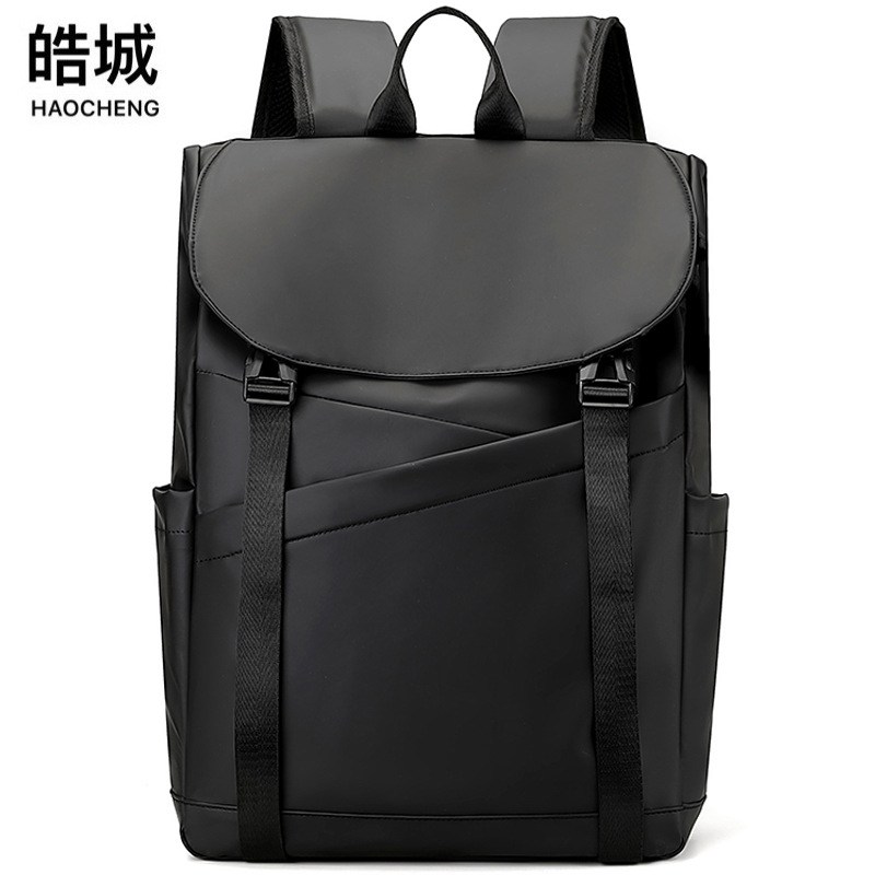 2024 nueva mochila de computadora para hombre, mochila escolar para estudiantes universitarios, mochila de viaje de viaje simple de moda al por mayor