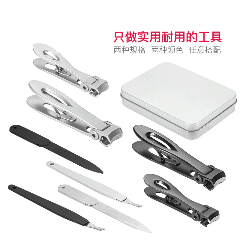 Тип спортивного автомобиля Утолщенная машинка для стрижки ногтей Jianhua из нержавеющей стали Кусачки для ногтей Большой маленький размер Костюм для маникюрных инструментов