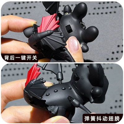 Cute Glowing Toothless Car Interior Car ornaments - detailed-display-quick-delivery-of-goods