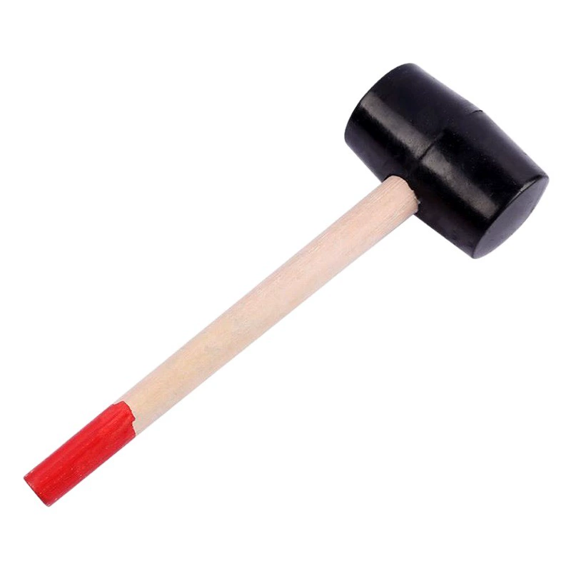 Заводские продажи черный резиновый молоток кожаный молоток напольная плитка установка эластичный резиновый молоток противоударный молоток для установки пола