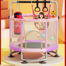 蹦蹦床家用儿童室内宝宝跳跳床小孩蹭蹭床带护网弹跳床玩具