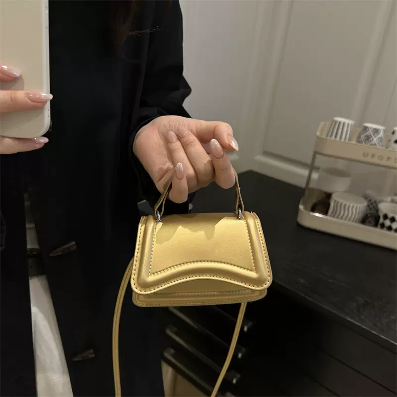 手拎包个性小方包新款跨境货源单肩包时尚潮流女士斜挎包口红包