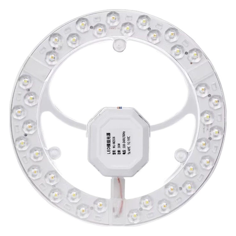 Круглая Светодиодная лампа панель сменный потолочный светильник фитиль магнитное супер яркое энергосберегающее кольцо Супер яркая спальня бытовой потолочный вентилятор лампа