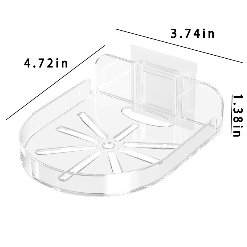 Surveillance camera bracket, wall mount monitor storage shelf without drilling, home-type universal inverted storage shelf for various brands
