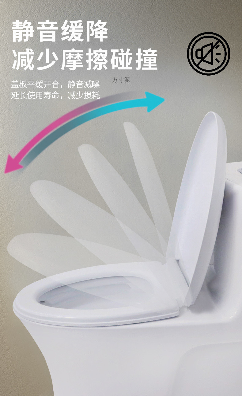Universal toilet seat cover, thickened toilet seat cover, old-fashioned UV type toilet seat circle, toilet board accessories factory undefined