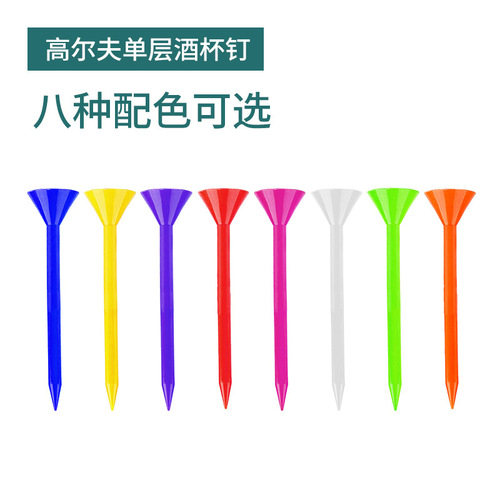 PGK Cross-border Hot Selling Golf Tees Wood Made Eco-friendly Golf Course Supplies Manufacturer Wholesale