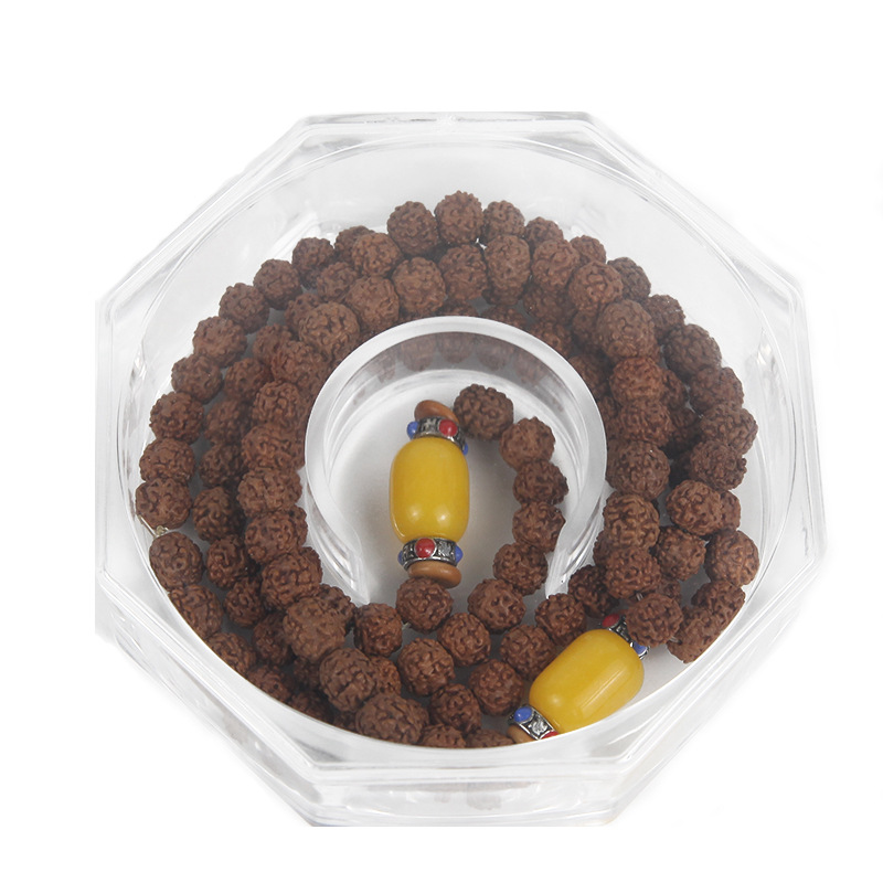 Acrylic bracelet walnut