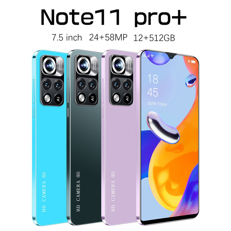 202 New Model Note11 Pro + Flagship Phone 7.5inch Large Screen Large Memory 5g Full Network Connectivity 202 New Model Note11 Pro + Flagship Phone 7.5inch Large Screen Large Memory 5g Full Network Connectivity